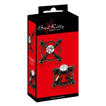 Bad Kitty strasszköves mellbimbó ékszer