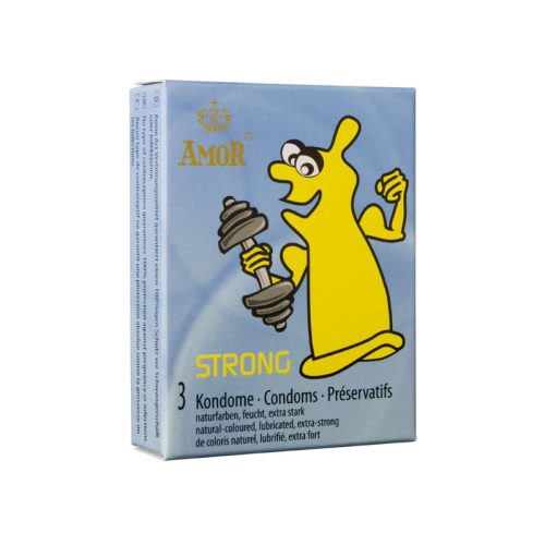 Amor Strong extra erős kondom (3 db)