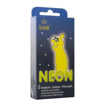 Amor Neon óvszer (6 db)