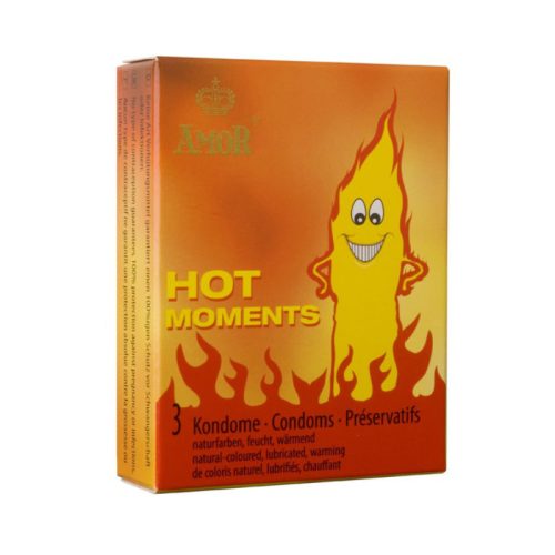 Amor Hot Moments óvszer (3 db)