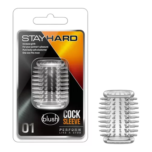 Blush Novelties Stay Hard tüskés péniszmandzsetta