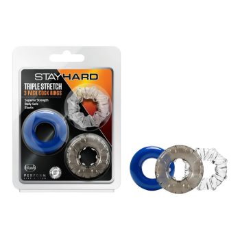 Stay Hard 3 db-os péniszgyűrű szett