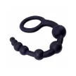 Chisa Novelties Black Mont szilikon anál golyósor