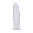 Chisa Novelties letapasztható dildó átlátszó - 17,5 cm