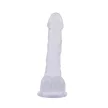 Chisa Novelties letapasztható dildó átlátszó - 19,5 cm