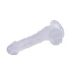 Chisa Novelties letapasztható dildó átlátszó - 19,5 cm