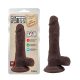 Chisa Flatterer valósághű dildó (18,6 cm, barna)