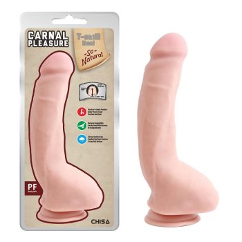 Chisa Carnal Pleasure nagyobb méretű dildó (23,5 cm, testszínű)