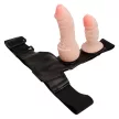 Ultra Female hámos dupla dildó