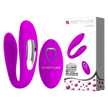 Pretty Love Letitia szilikonos párvibrátor