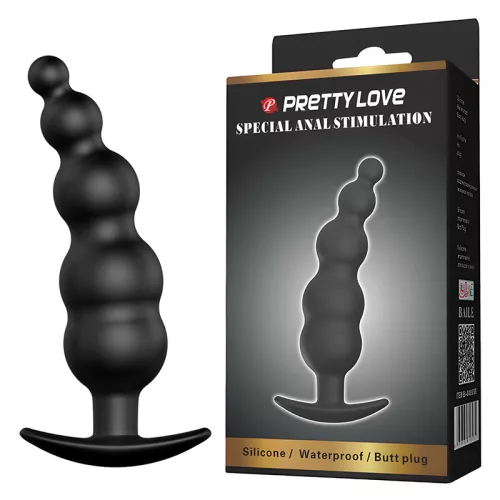 Pretty Love gömbös szilikon anál dildó