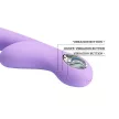 Pretty Love Carol csiklóizgatós vibrátor (halvány lila)