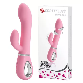 Pretty Love Ternence forgófejes vibrátor (rózsaszín)