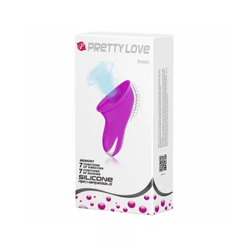   Pretty Love Isaac léghullámos csiklóvibrátor (ibolyalila)
