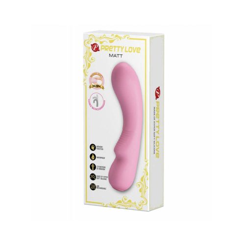 Pretty Love Matt g-pont vibrátor 19 cm