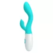 Pretty Love Brighty szilikon klitoriszkaros vibrátor (türkiz)