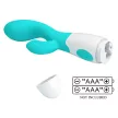 Pretty Love Brighty szilikon klitoriszkaros vibrátor (türkiz)
