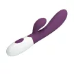 Pretty Love Alvis szilikon klitoriszkaros vibrátor - viola