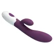 Pretty Love Alvis szilikon klitoriszkaros vibrátor - viola