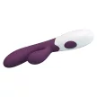 Pretty Love Alvis szilikon klitoriszkaros vibrátor - viola