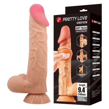 Pretty Love Orton bőrhatású dildó (24 cm)