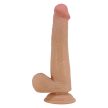 Pretty Love Tallen kétrétegű élethű dildó (22 cm)