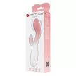 Pretty Love Brighty szilikon klitoriszkaros vibrátor (rózsaszín-fehér)