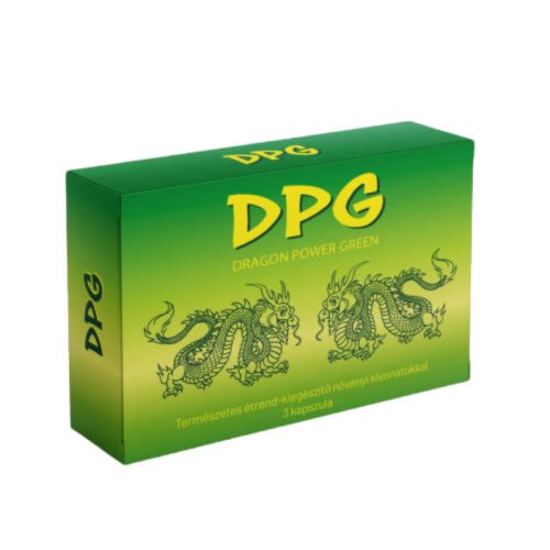 Dragon Power Green potencianövelő kapszula (3 db)