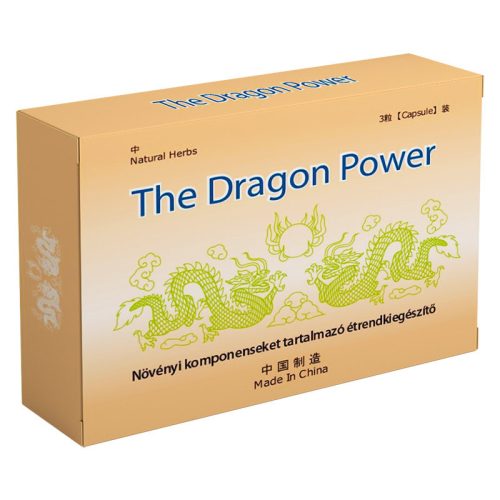 Dragon Power potencianövelő kapszula (3 db)