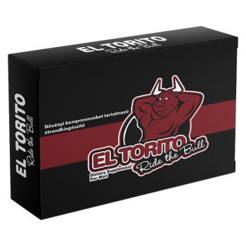 El Torito potencianövelő kapszula (6 db) doboza elölről