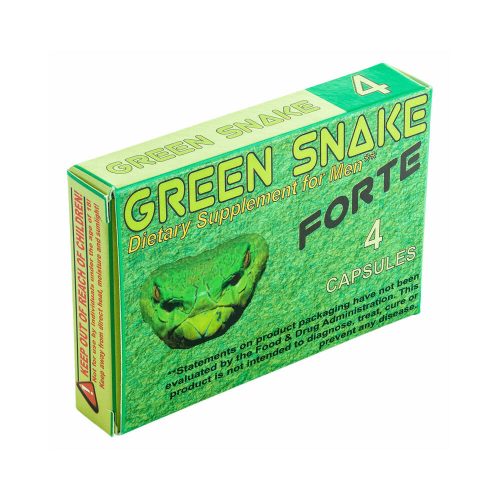 Green Snake FORTE potencianövelő kapszula (4 db)