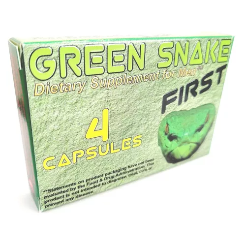 Green Snake potencianövelő kapszula (4 db)