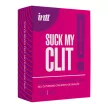 INTT Suck My Clit csiklóizgató gél, szívó, vibráló hatás - eper (15 ml)