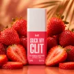INTT Suck My Clit csiklóizgató gél, szívó, vibráló hatás - eper (15 ml)