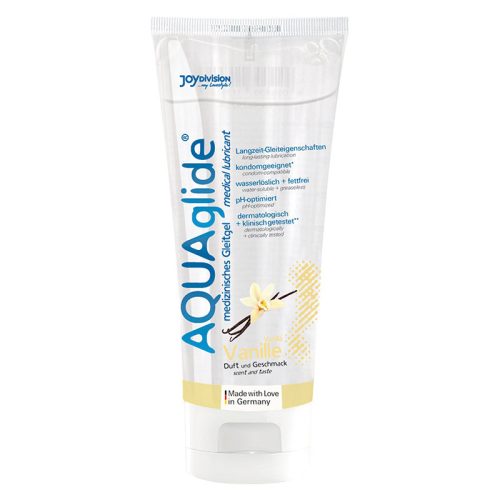 AQUAglide ízesített síkosító - vanília (100 ml)