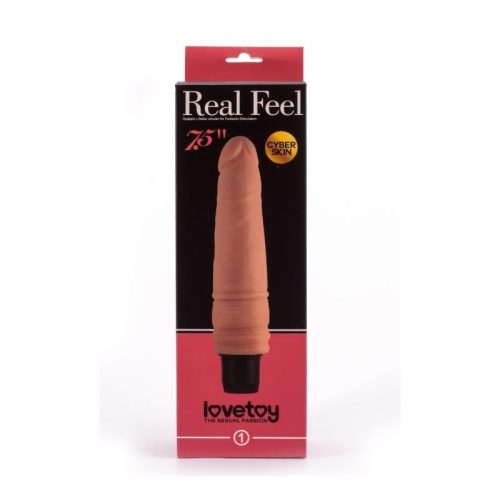 Lovetoy Real Feel Cyberskin élethű vibrátor 1. (19 cm)