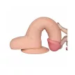 Lovetoy Ultra Soft Dude puha anyagú letapasztható dildó