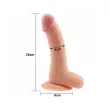 Lovetoy Ultra Soft Dude puha anyagú letapasztható dildó