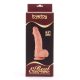 Lovetoy Real Extreme herés dildó tapadókoronggal (23 cm)