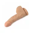Lovetoy Real Extreme herés dildó tapadókoronggal (23 cm)