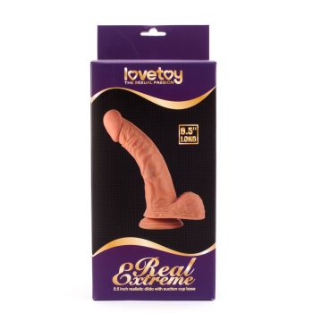 Lovetoy Real Extreme élethű dildó (21 cm)