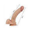 Lovetoy Real Extreme élethű dildó (21 cm)