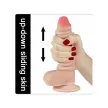 Lovetoy Sliding Skin tapadókorongos húzogatható dildó (18 cm)