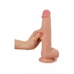 Lovetoy Sliding Skin tapadókorongos húzogatható dildó (24,5 cm)
