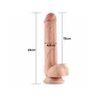 Lovetoy Sliding Skin tapadókorongos húzogatható dildó (24,5 cm)