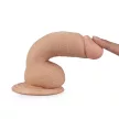 Lovetoy Real Extreme élethű dildó tapadókoronggal (18 cm)