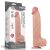 Lovetoy Sliding Skin nagy méretű élethű dildó (36 cm, natúr)