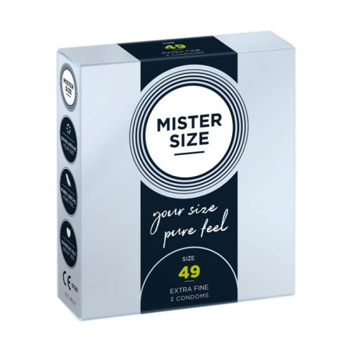 Mister Size 49 mm óvszer (3 db)