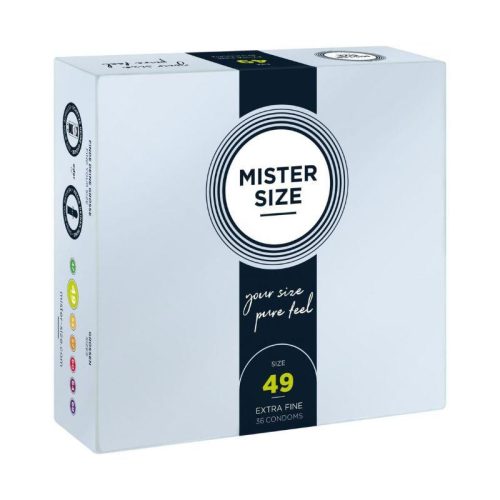 Mister Size 49 mm óvszer (36 db)