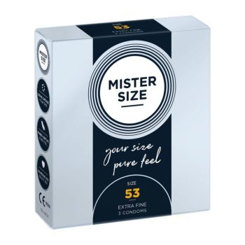 Mister Size 53 mm óvszer (3 db)